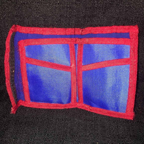 Vintage Tri-Fold Velcro Rainbow Las Vegas Wallet - Picture 4 of 7